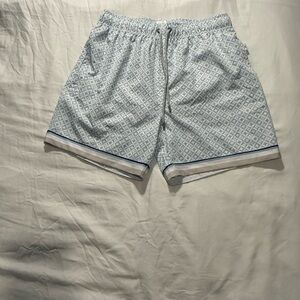 Vintage Summer - Men's - Blue Swim Trunks - Small